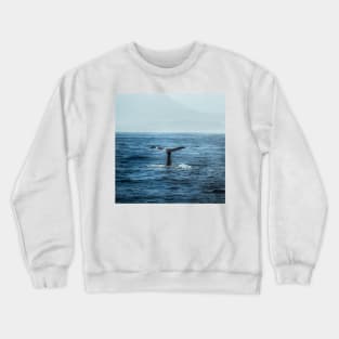 Whale tail - Hamptons Style Crewneck Sweatshirt